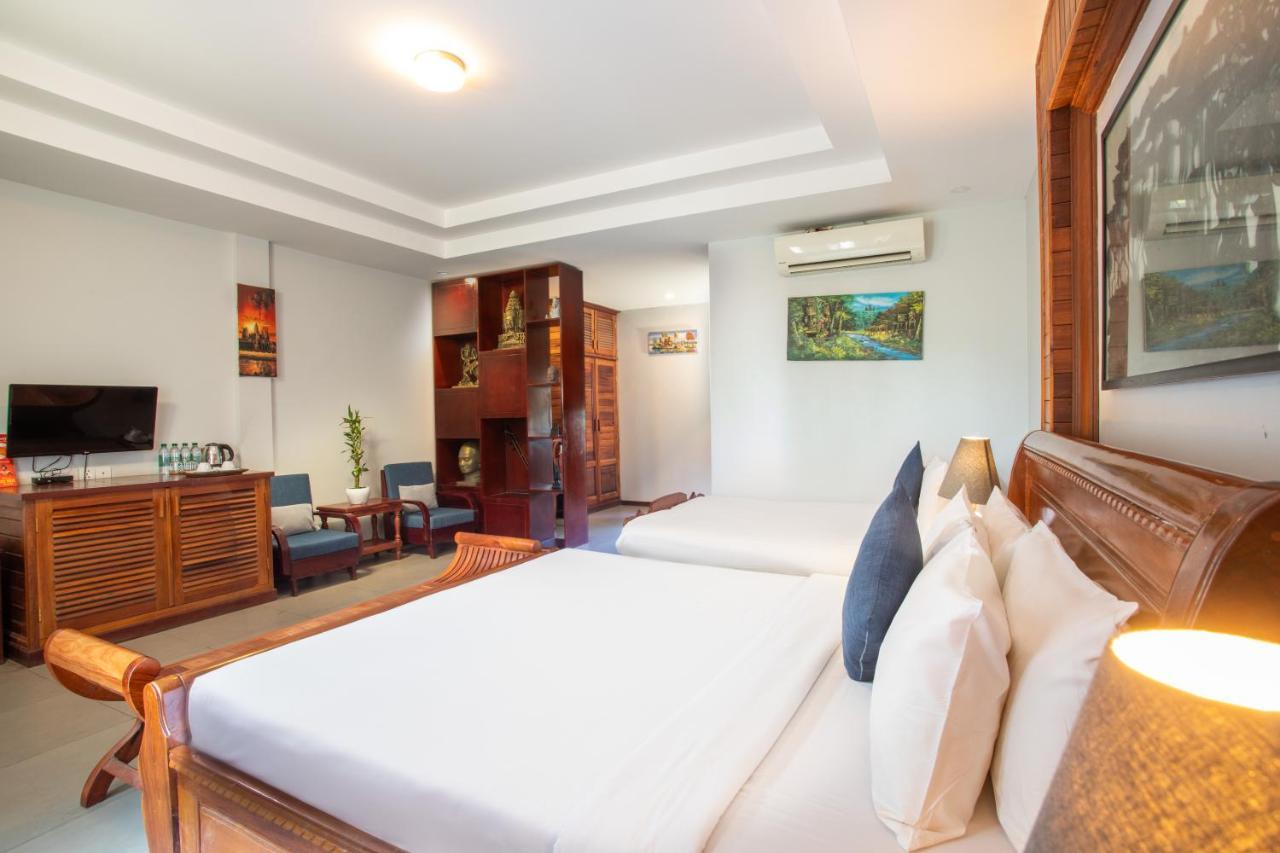 Indra Porak Residence Hotel Siem Reap Bagian luar foto