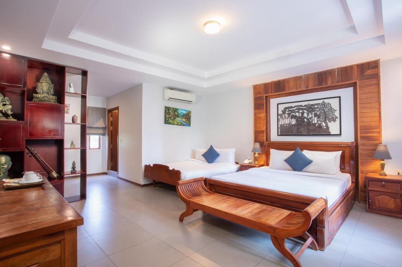 Indra Porak Residence Hotel Siem Reap Bagian luar foto