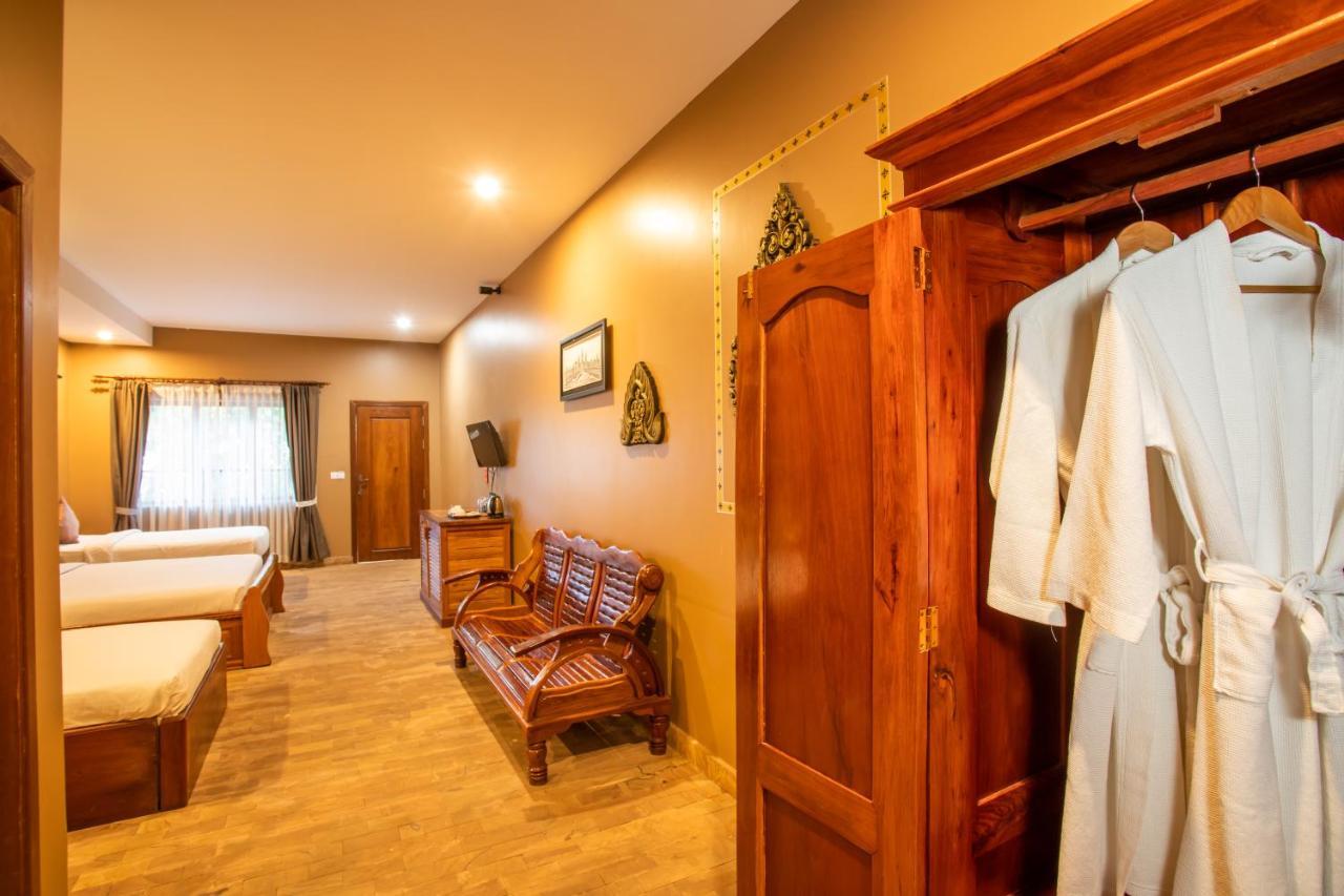 Indra Porak Residence Hotel Siem Reap Bagian luar foto
