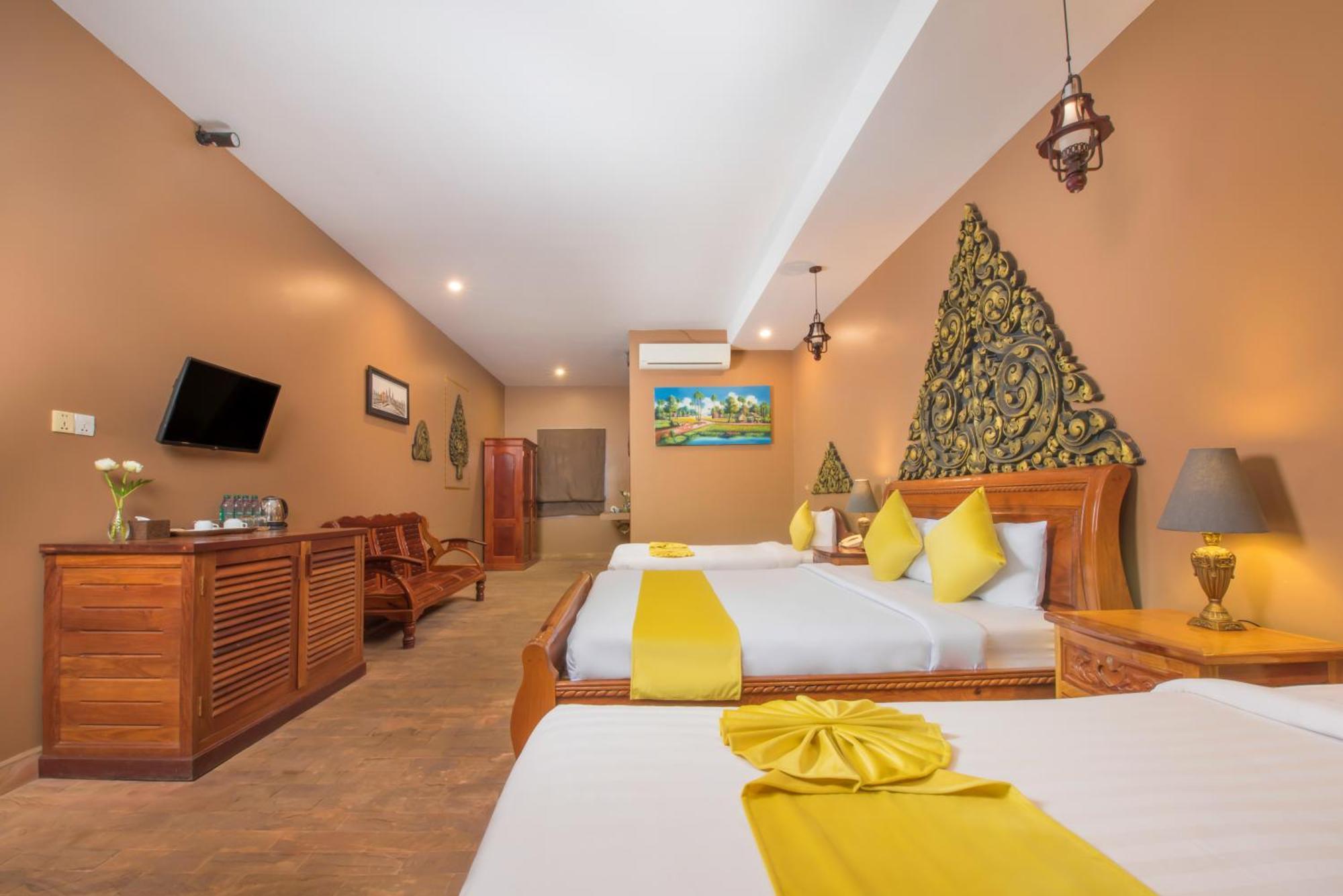 Indra Porak Residence Hotel Siem Reap Bagian luar foto