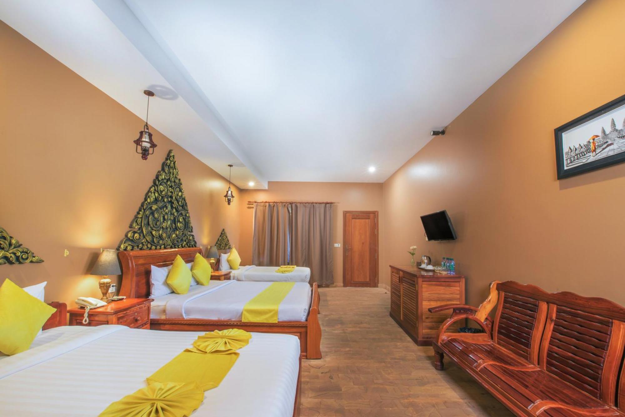 Indra Porak Residence Hotel Siem Reap Bagian luar foto
