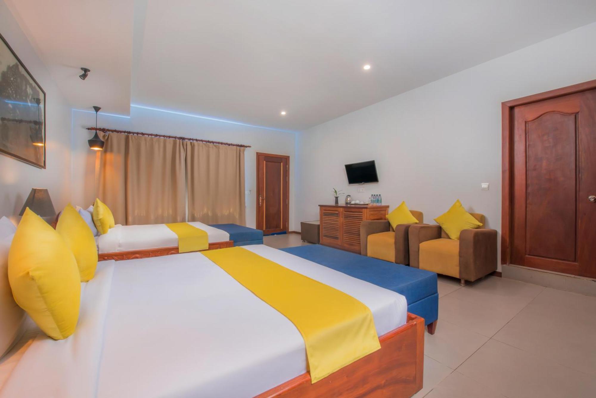 Indra Porak Residence Hotel Siem Reap Bagian luar foto